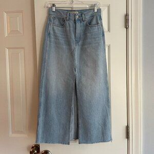 Madewell - Long Denim Skirt - Size 24